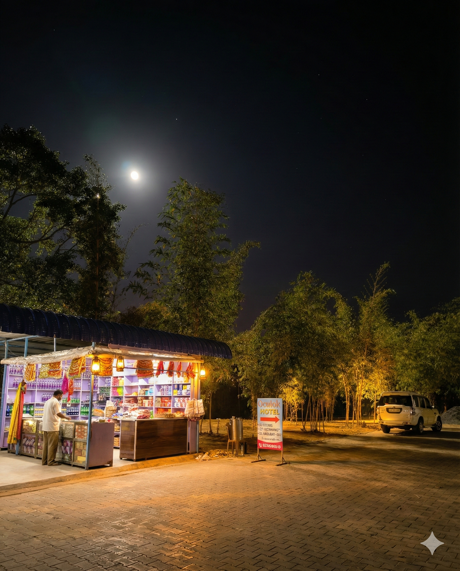 Night Ambiance (Devlok Hotel)